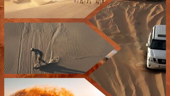 Privater Qatar Doha Wüstensafari und Inland Sea Tour, VIP-Abenteuer