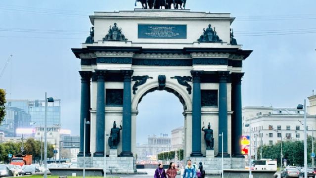 Soviet-era landmarks and modern sights tour