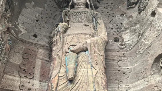 Tour di un giorno a Ziyang nel Sichuan con noleggio con conducente esclusivo per il Tempio del Buddha Disteso, la Grotta Yuanjue e le Sculture Rupestri di Yuanjue, servizio in cinese e inglese
