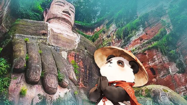 Panda Base + Leshan Giant Buddha One-Day Tour​ 2-8People Intimate Group | All-Inclusive Price | Door-to-Door Transfer
