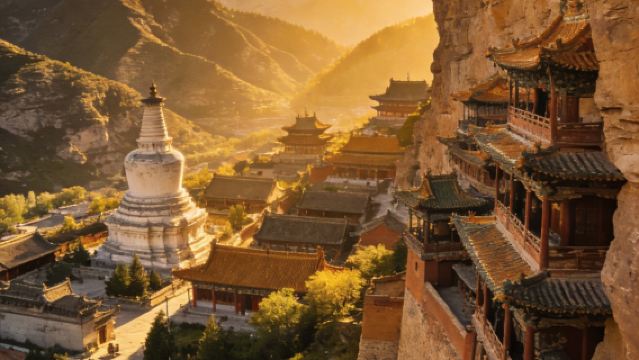 【定制包車遊】雲岡+懸空寺+五台山北門【假期特惠※上門接※】