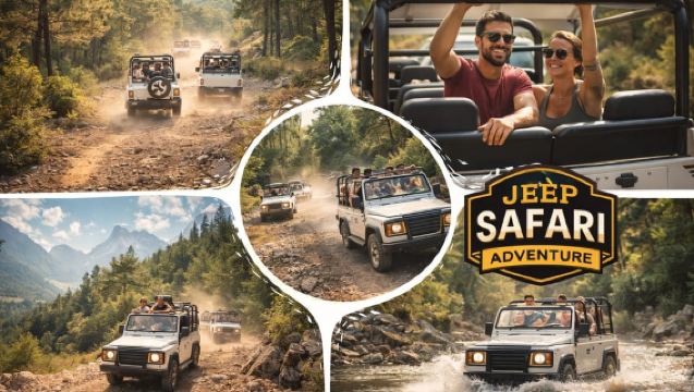 Antalya Şelale Ziyaretli Jeep Safari Turu