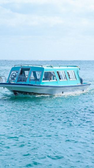 Half-day tour to Mibaru Beach marine park in Okinawa: glass boat, snorkeling, SUP, canoe and fishing experience