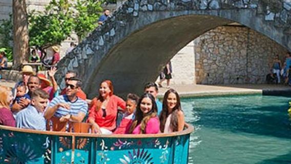 San Antonio: Guided Hop-on Hop-off Old Town Trolley Tour + River Cruise