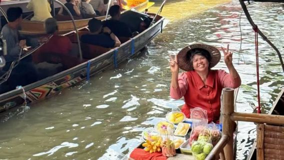 【純玩包車遊】丹嫩沙多+美功鐵道市場+水門大佛+朱拉隆功夜市