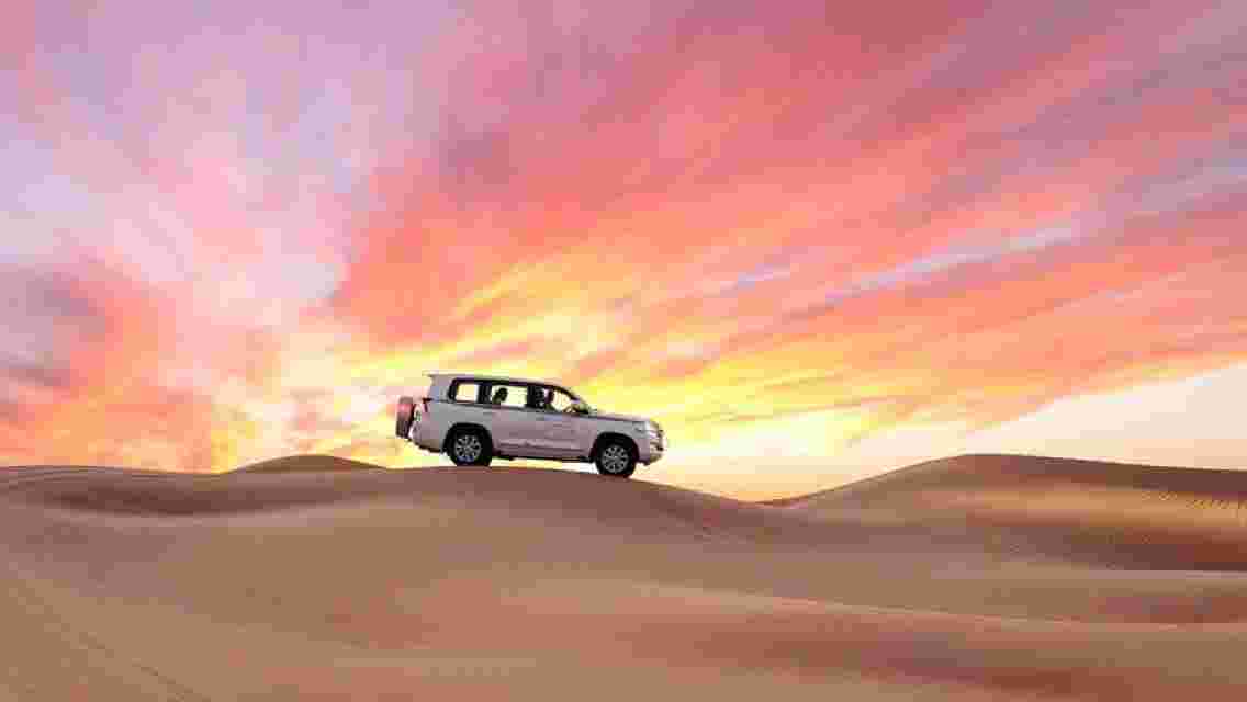 Doha Desert Adventure, Sandboarding, Dune Bashing,Inland Sea Tour