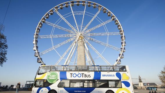 Tootbus Brussels: Electric Bus Hop-on Hop-off Tour