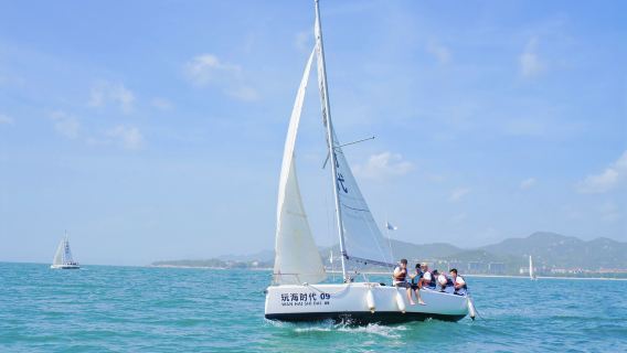 廣東惠州巽寮灣帆船/獨木舟/遊艇/海釣/沙灘車體驗【玩海時代帆船俱樂部體驗活動+親子家庭團建客製化優選】