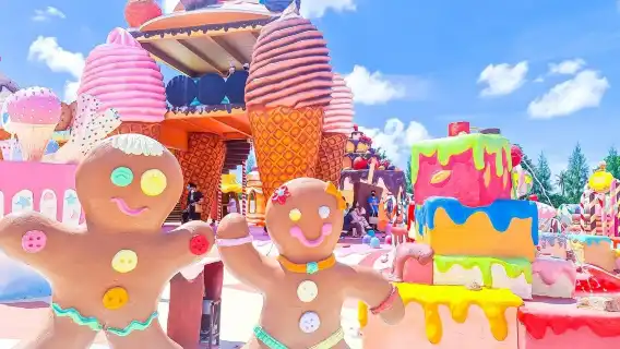 【夢幻主題|冰淇淋糖果屋】東芭樂園+巨型糖果屋一日遊