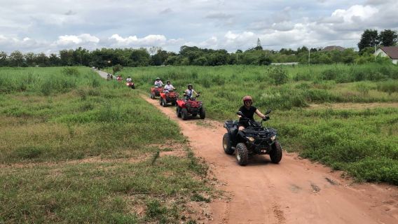 Esperienza di mezza giornata in ATV a Pattaya|Avventura in ATV | Attraversando la campagna