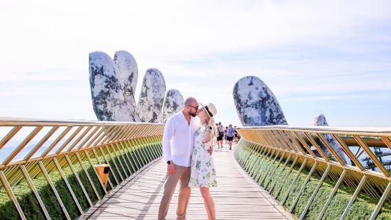 VietnamDa NangTravel photography[Golden Bridge Ba Na Hills 3-hour Photoshoot]