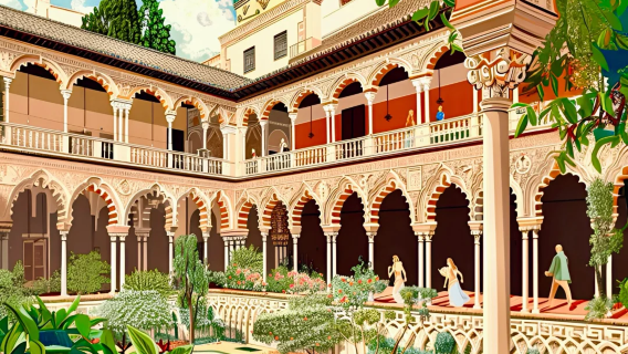 西班牙塞維利亞王宮＋塞維利亞主教堂＋西班牙廣場【中文專車】