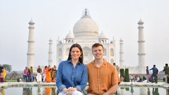 Taj Mahal Tour mit Hochgeschwindigkeitszugfahrt – All Inclusive