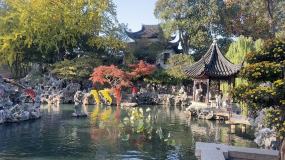 【園林+遊船】獅子林+拙政園+寒山寺+虎丘山風景名勝區+山塘街遊船一日遊
