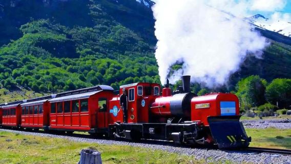 Half-day tour to the end of the world train in Parque Nacional Tierra del Fuego, Ushuaia, Argentina (includes train ticket)