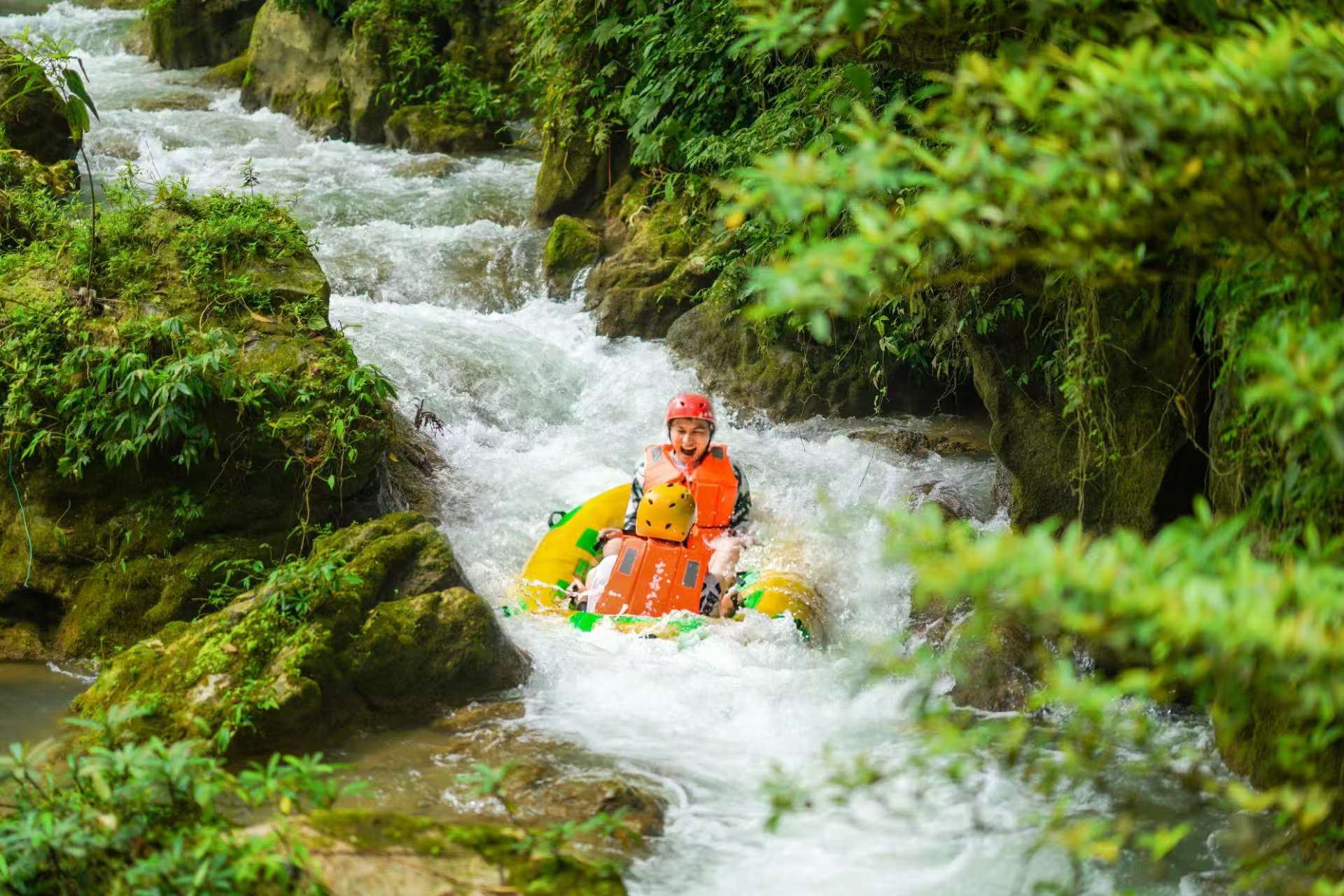 거위의 샘+구룽산 그랜드 캐년 당일 치기 여행|소규모 그룹 순수 여행|즉석에서 멈추고 떠나기|