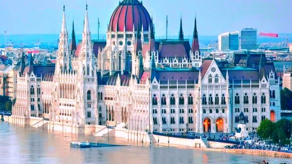 Budapest, Hungary - Buda Castle/Fisherman's Bastion/Matthias Church