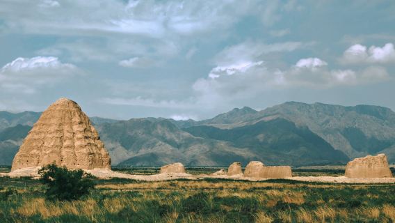 Lawatan Mendalam Ningxia Makam Maharaja Xia Barat + Lukisan Batu Gunung Helan + Kota Filem Zhenbeibao (Lawatan Sehari)