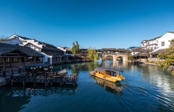 濮院時尚古鎮門票+搖櫓船（拼船）票成人