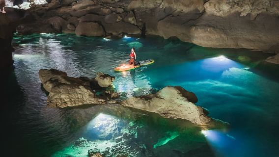 貴州紫雲黃鶴營洞一日遊【酷玩槳板 地心探秘 集合出發&自駕】