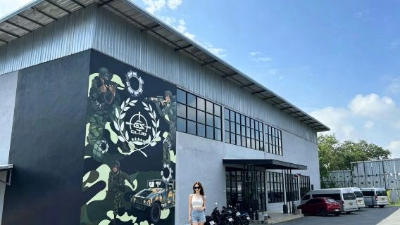 สนามยิงปืน Gold Shooter club ที่แหลมพรหมเทพ ภูเก็ต