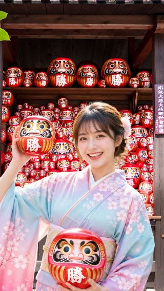 Osaka & Kyoto Scenic Spots Tour | Katsuo-ji Daruma + Kyoto Arashiyama Scenery + Kinkaku-ji Pilgrimage