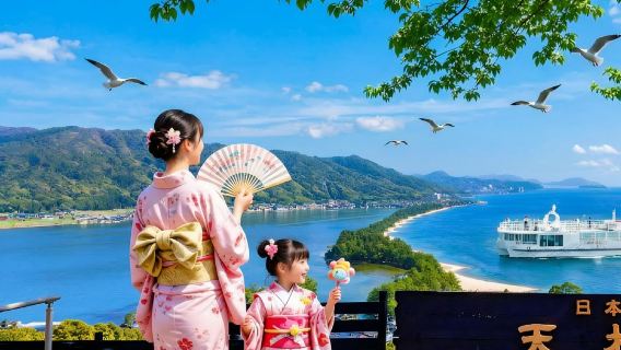 【京都小眾景點一日遊】天橋立觀景＋伊根舟屋餵海鷗＋智恩寺