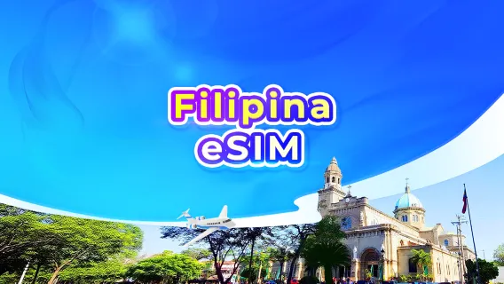 Filipina 5G eSIM | TikTok & ChatGPT Tersedia | Paket harian/Paket data total | Penagihan 24 jam | 1-30 Hari | Kode QR