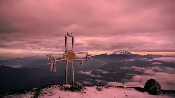 Ascent to Tungurahua Volcano