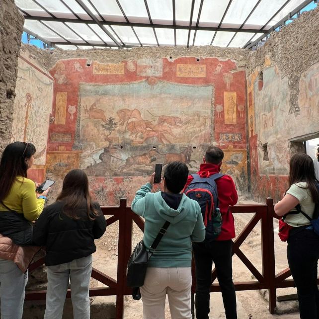 Pompéi : Billet coupe-file + visite guidée au départ de Naples