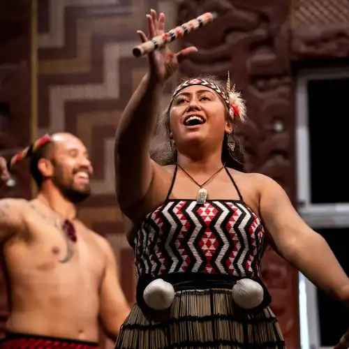 ニュージーランド・テ・プイア - ロトルア、ニュージーランド：マオリ