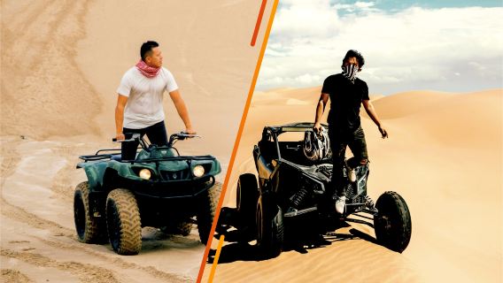 Dubái: aventura en quad o buggy y traslado opcional