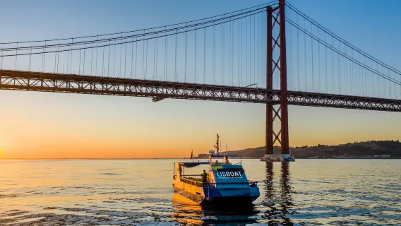Lisbon: 1.5-Hour River Cruise at Sunset by Lisboat