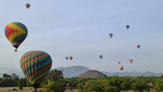 墨西哥城之旅【貧民窟纜車+金字塔熱氣球體驗/2人成團】