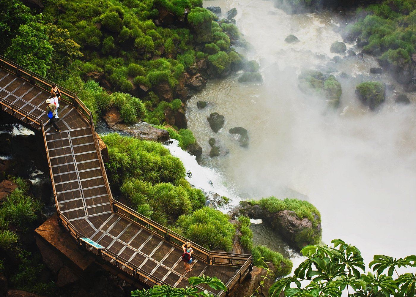 Tour giornaliero in gruppo/tour privato di un giorno tra Brasile e Argentina alle Cascate dell'Iguazù