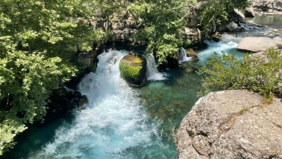 Antalya: Canyoning, Rafting, Quad, Jeep & Zipline mit Mittagessen