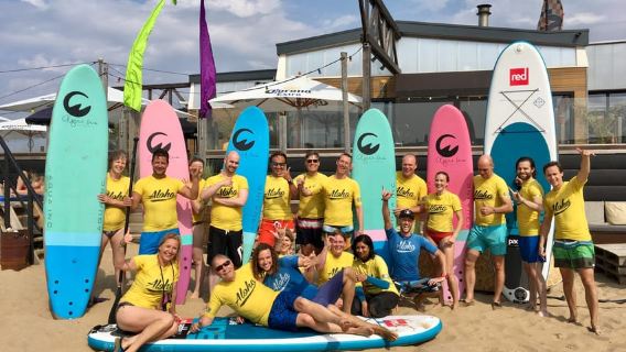Scheveningen Beach: 1,5-Hour Surf Experience for Adults