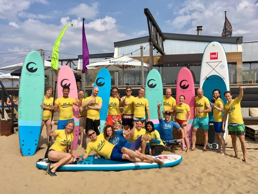 Scheveningen Beach: 1,5-Hour Surf Experience for Adults