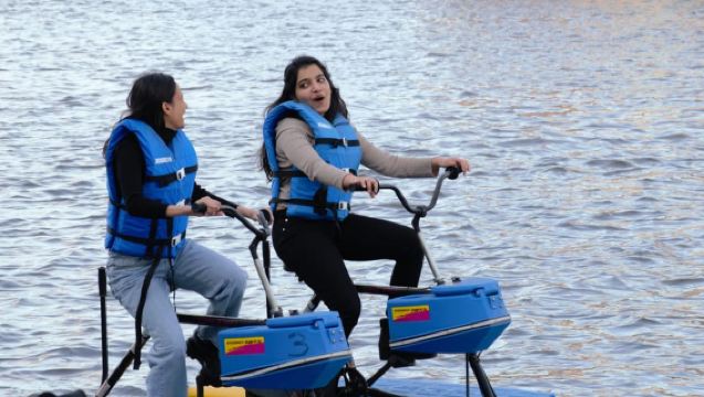 Belfast: Recorrido en hidrobike por el río Lagan