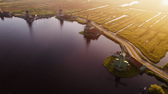 Zaanse Schans: crociera nel villaggio dei mulini a vento UNESCO + guida dal vivo