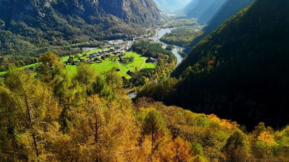 Tour della Valle Bavona Ticino incl. Foroglio vicino Locarno Ascona