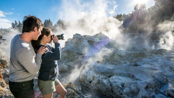 Rotorua: Hell's Gate Geothermal Walk, Mandi Lumpur & Spa Sulfur