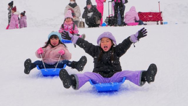 親子遊|牧歌之裏冰雪樂園滑雪+溫泉+郡上八幡古街|名古屋來回