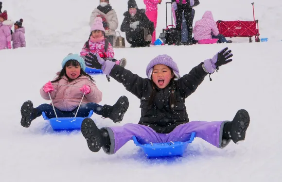 親子之旅|牧歌之裏冰雪樂園滑雪＋溫泉＋郡上八幡古街｜名古屋來回