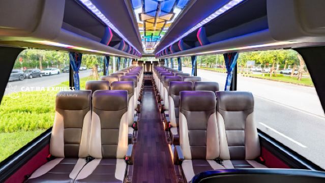 Bus ticket from Hanoi to Catba island