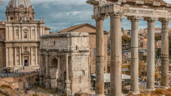 Circus Maximus Rome : Location de vélos électriques, guide audio + expérience virtuelle de 40 minutes