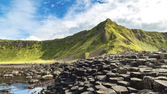 愛爾蘭都柏林巨人之路+鄧盧斯城堡+黑暗樹籬一日遊