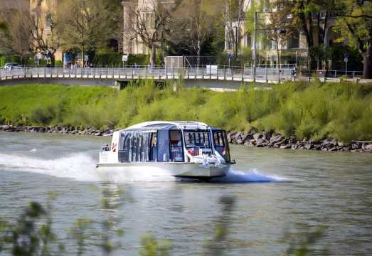 Salzach River Boat Cruises + Fortress Hohensalzburg + Mirabell Palace & Garden