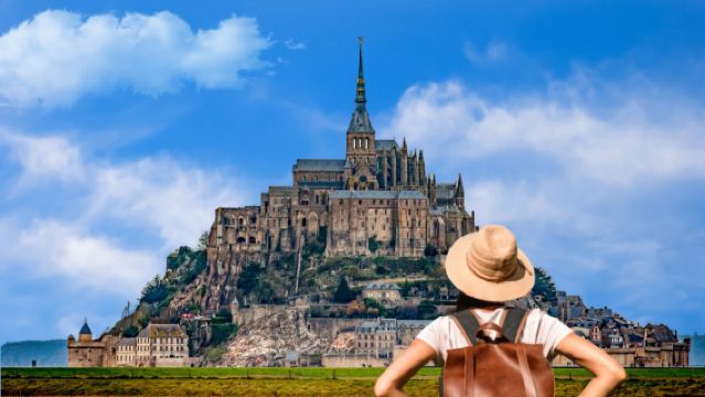 贈晚餐中文團巴黎來回聖米歇爾山一日遊 可選修道院官方導覽深度導覽