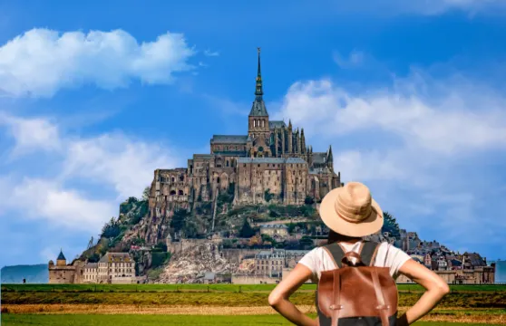 贈晚餐中文團巴黎來回聖米歇爾山一日遊 可選修道院官方導覽深度講解